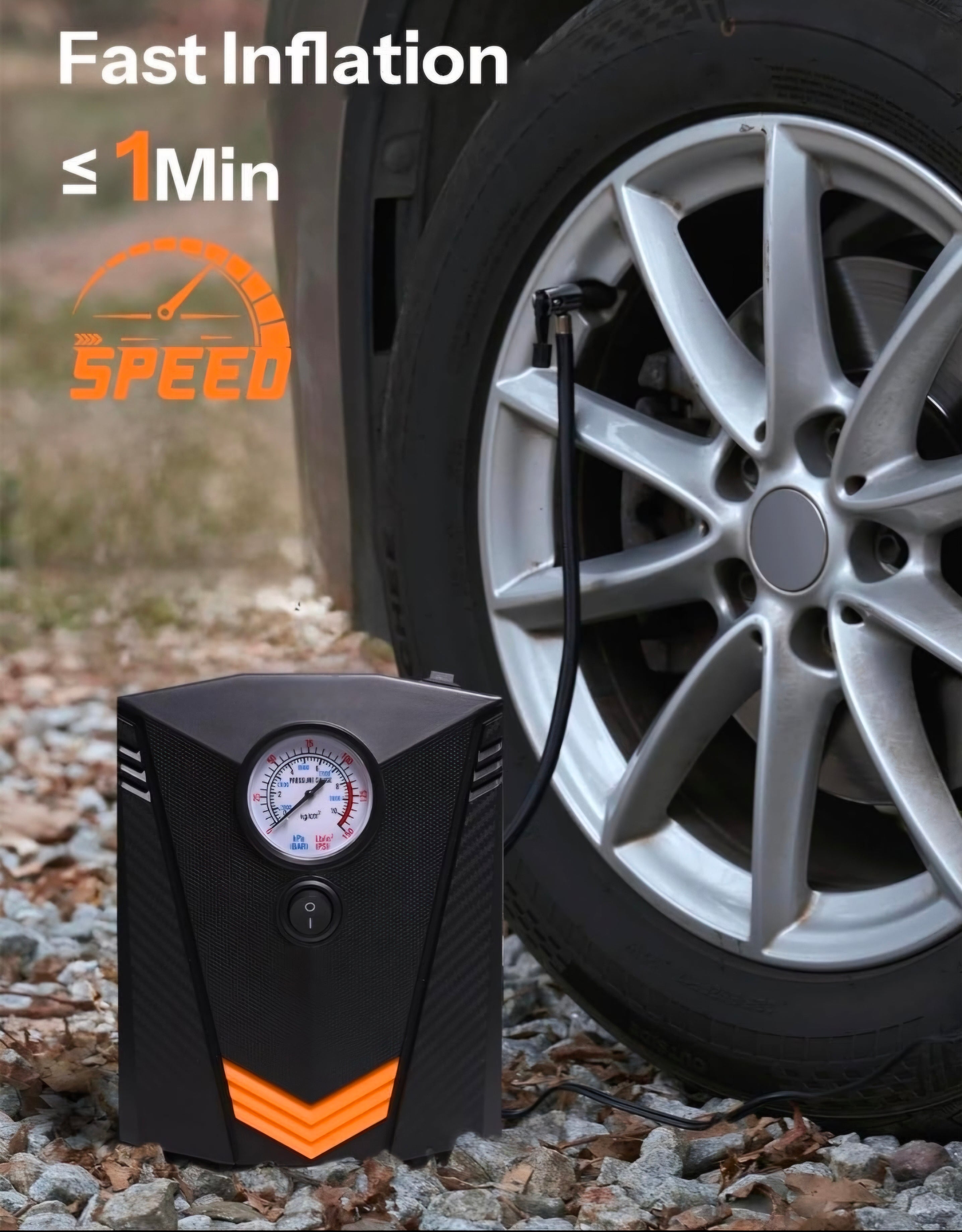 Trestol Portable Tyre Inflator