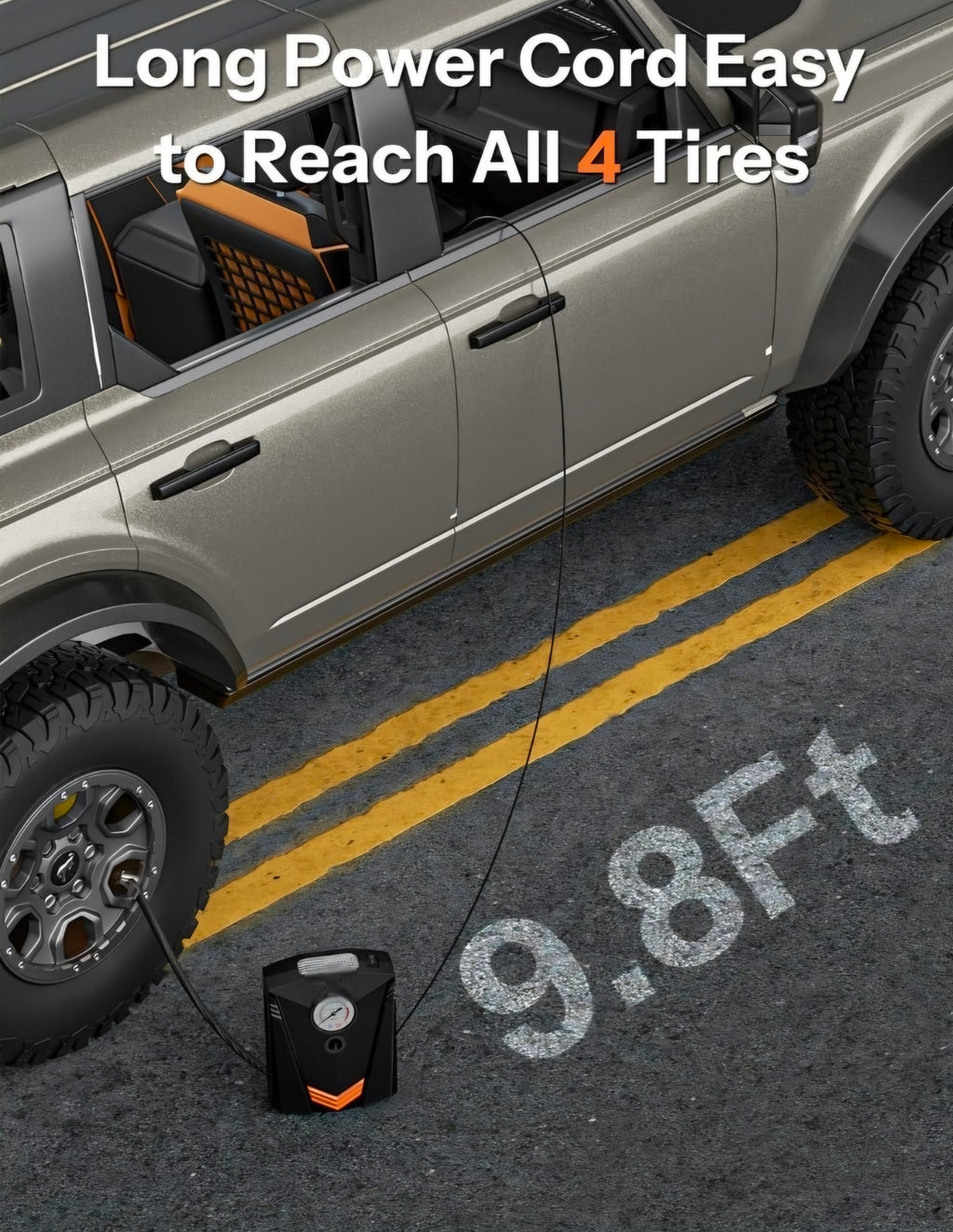 Trestol Portable Tyre Inflator